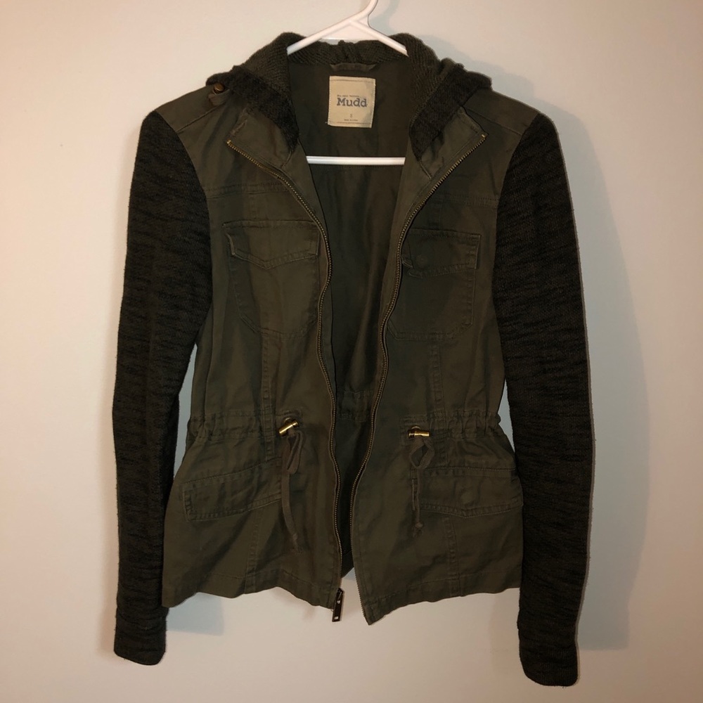 Mudd army green jacket